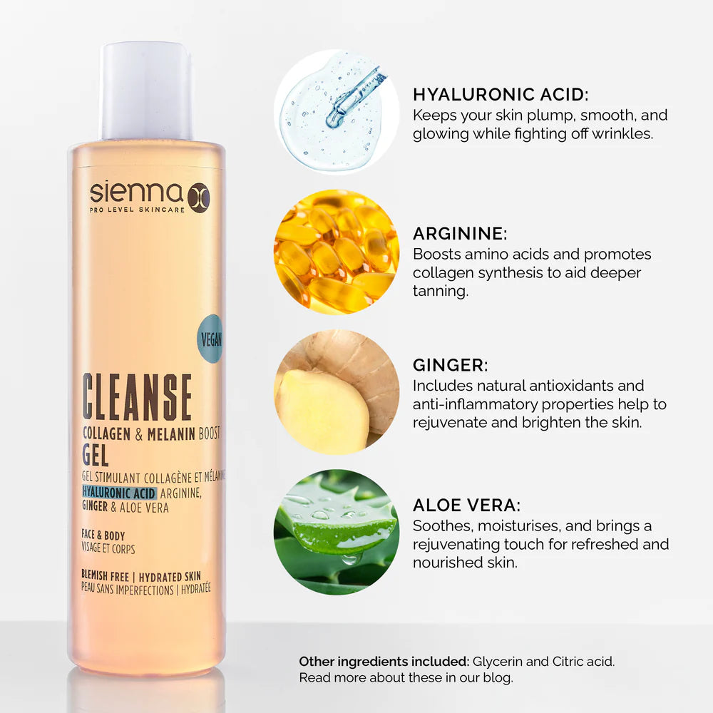 Cleanse Collagen & Melanin Boosting Gel