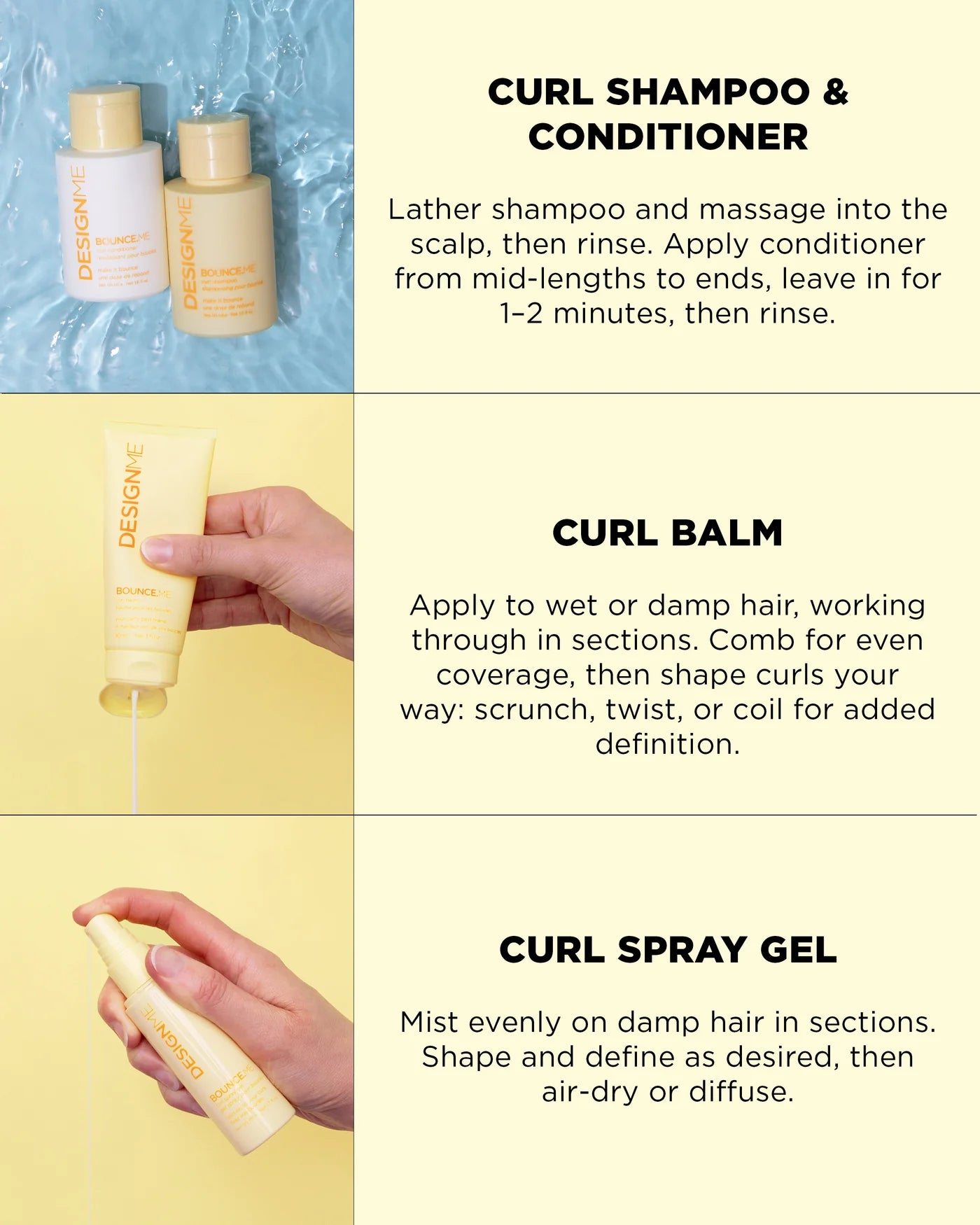 BOUNCE.ME Dream Mane Curl Kit