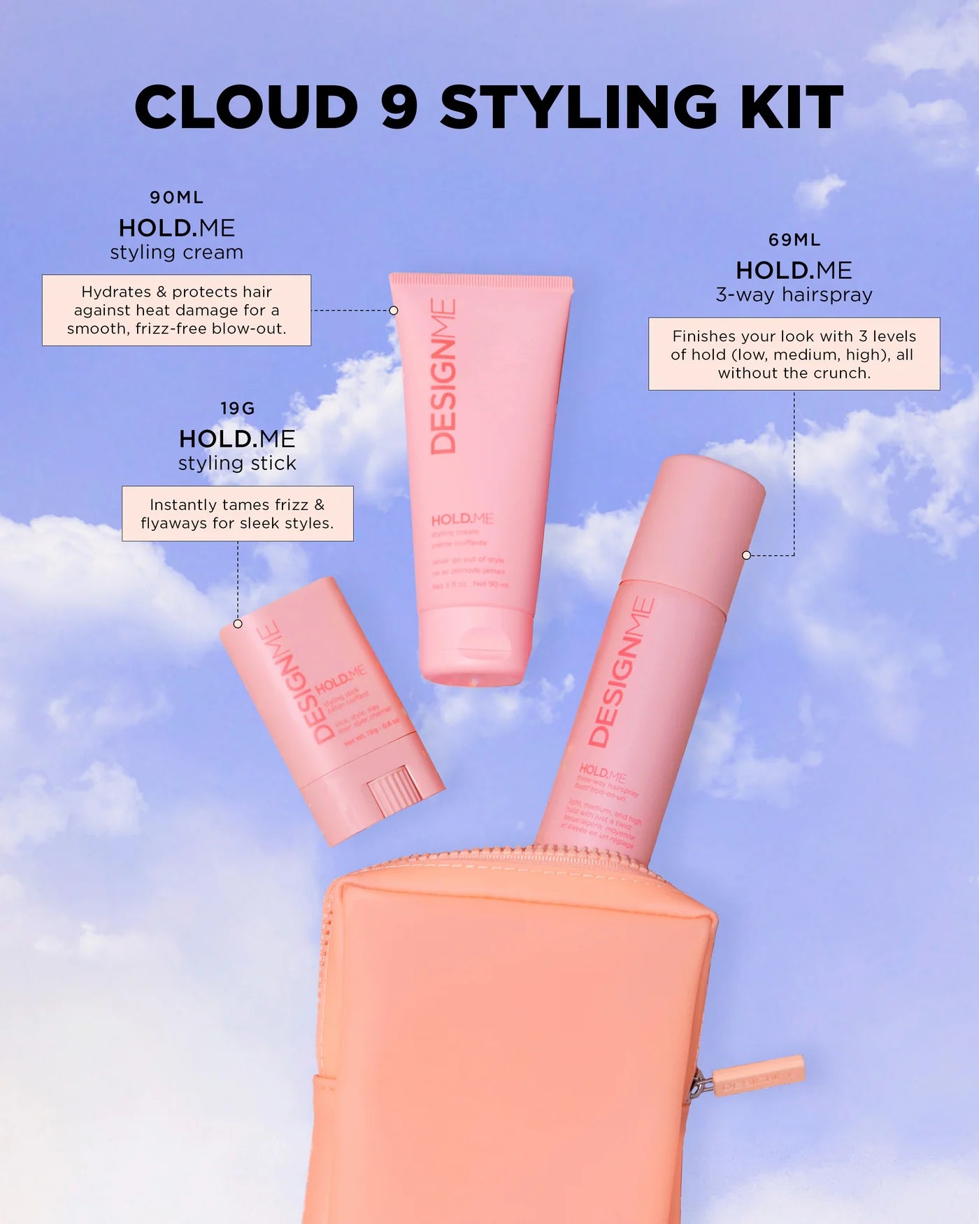 HOLD.ME Cloud 9 Hold & Control Kit